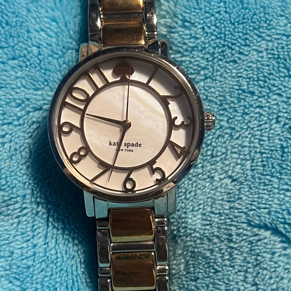 Kate Spade Gold and Silver Watch - Picture 2 of 8